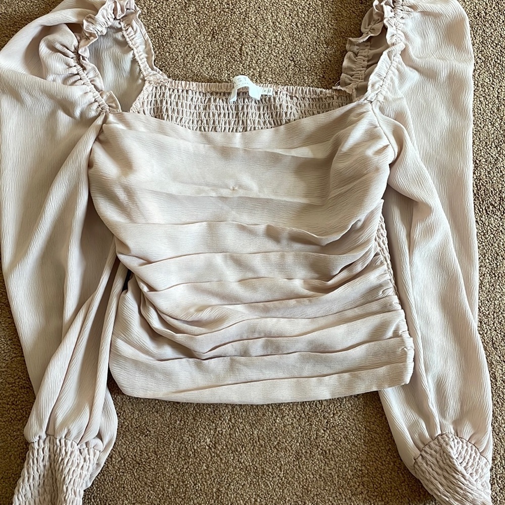ASTR blush pink top - medium